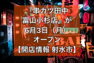 串カツ田中富山小杉店